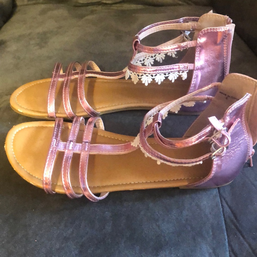 Chasing Fireflies Gladiator Sandals sz4